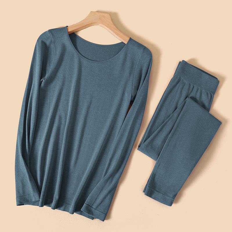 Women's Thermal Wool Underwear Set for Autumn/Winter - Warm, Lightweight, and Comfortable