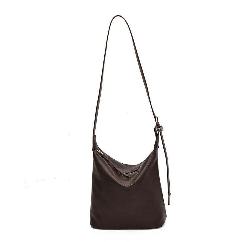 

Сумка-мессенджер в стиле ретро для поездок на работу, простая, из мягкой кожи, женская, для новых студенток, универсальная, большой вместимости, на плечо, сумка-тоут