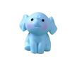 Adorable Blue Elephant Resin Ornament for Creative Desk or Miniature Scenery