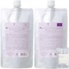 kurahooon Flowdia Scalp Shampoo Moist 350ml Treatment 350g with kurahooon Cotton Set 2-Pack +