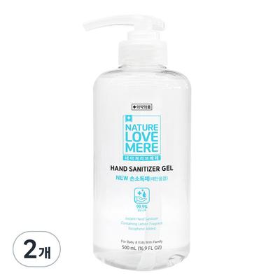 Nature Love Mere NOVÝ dezinfekční prostředek na ruce, 2 kusy, 500 ml