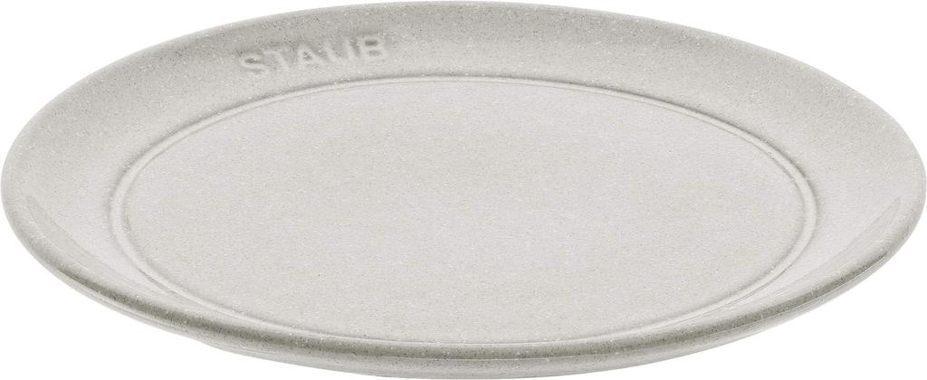 Staub 15cm Plate Ceramic Pottery Microwave Safe Japanese Ceramic Plate "Plate Campagne" [Authorized Product] 40508-025