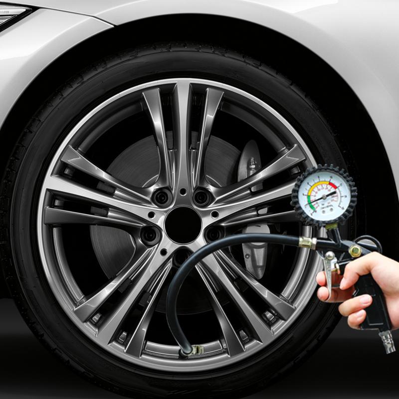 Indicator de presiune a anvelopelor de mașină Indicator de dezumflare a anvelopei Indicator de măsurare a presiunii pentru umflarea anvelopelor automate Detector de contor de înaltă precizie