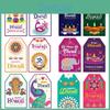 Diwali Festival Paper Decor Supplies Hang Tags For Party Venue Setup Pieces 60