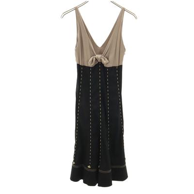 By Color No Sleeve One Piece 36 Black Stretch Women Used