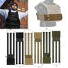 Molle Vest Cummerbund 3 Band Quick Release Set Skeletal Mesh Cummerbund Strap Vest Plate Carrier Mounting Strap
