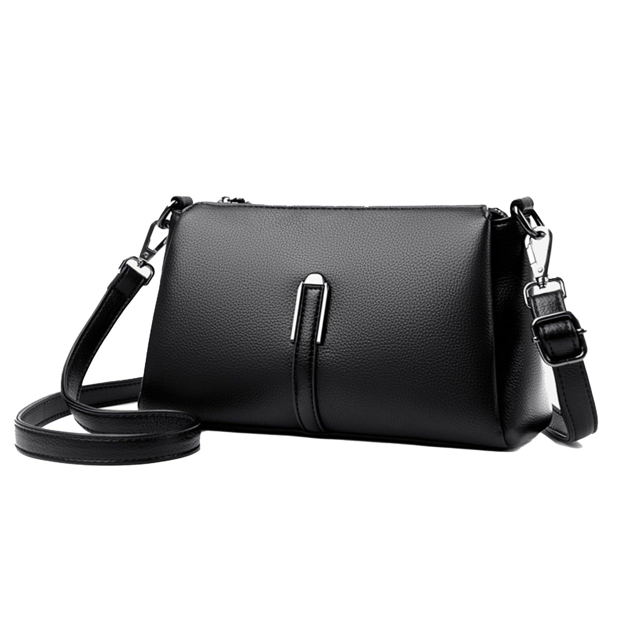 

Shoulder Large Crossbody With For Going Out [Ne Right] Bag, Handbag, Women s, 2-way, Capacity, High-end Look, Bag, Simple, Crossbody, Shoulder, чорний