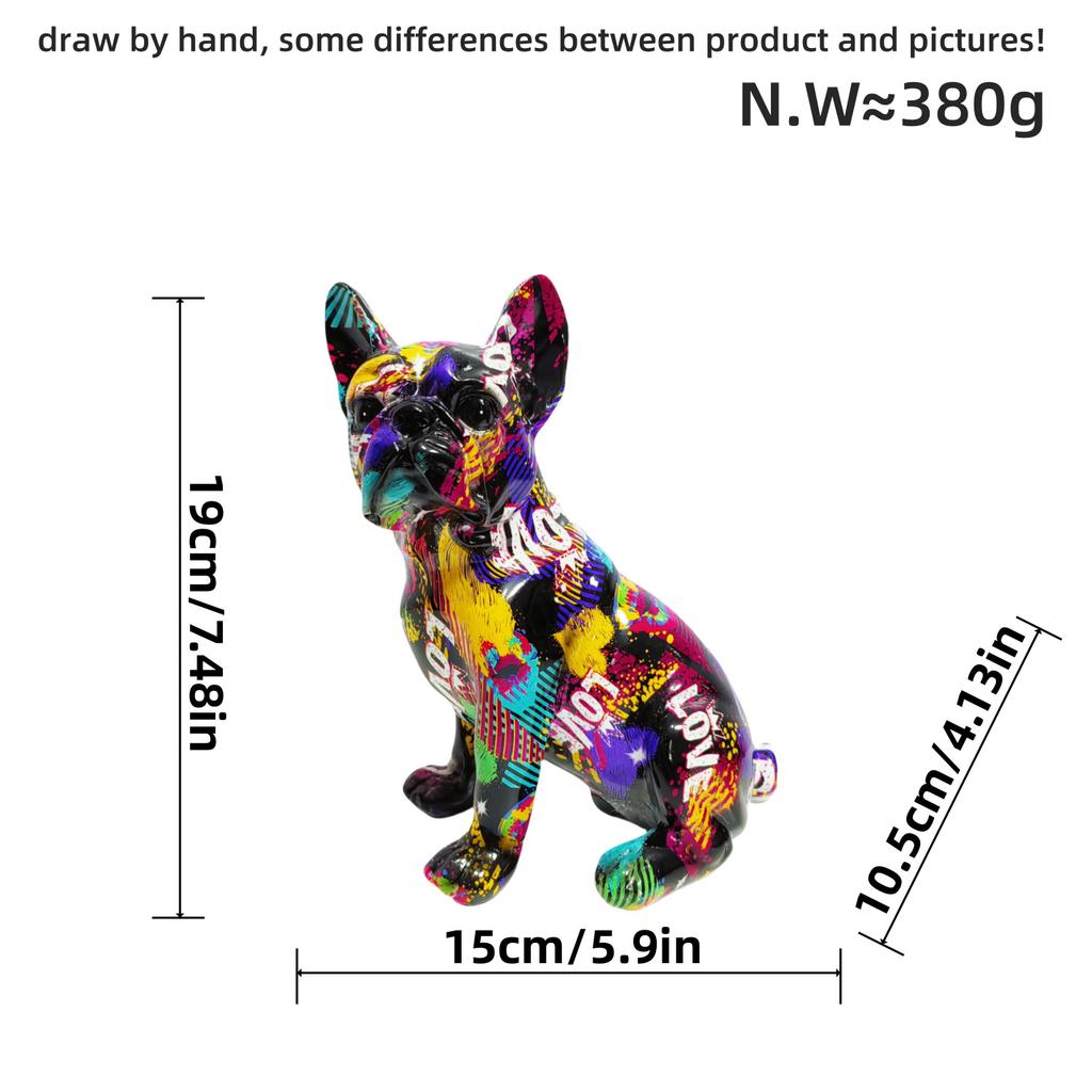 Large-sized Dog Dog Home Living Room Ornaments High-end Entrance Desktop Decoration Resin Crafts