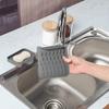 Kaymaz Silikon Drenajlı Sabunluk - Deliksiz Banyo Tepsisi