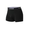 Li Ning Fitness Series Logo Print Solid Color Boxer Shorts 4-Pack Men Bottoms Black ANKS001-7