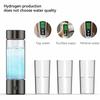 460ml Hydrogen-Rich Water Cup Electric Hydrogen Rich Water Generator Bottle Titanium Quality Filter Portable Antioxidant Lonizer