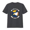 USAF Licensed 555th Fighter Squadron T Shirt D3 Triple Nickel Design with Eagle Logo vintage Washed Stretched Casual Slightly