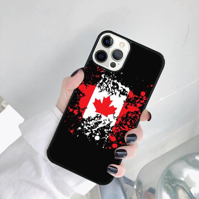 Canada Flag Phone Case Cover For for iPhone 17 Air 15 16 14 11 12 13 Pro MAX Plus