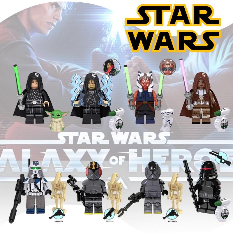 Children's Toy Tv6105 Star Wars Luke Skywalker Palpatine Legion Command Assembling Building Blocks Figure Mask