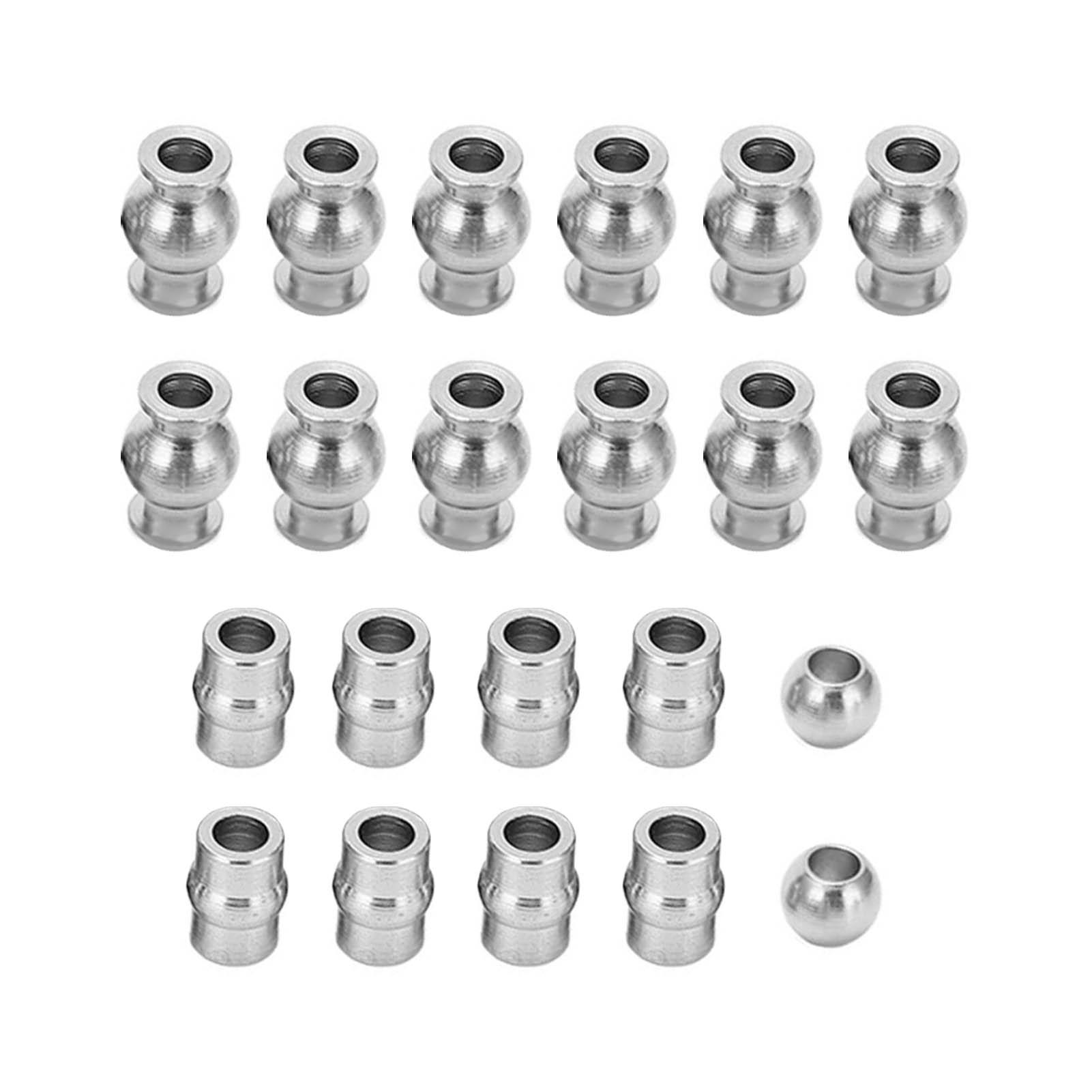

22pcs RC Shock Damper Ball Head for Arrma 4x4 110 Remote Control Upgrade Accessories