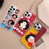 Cartoon M-MafaldaS Anime Phone Case Color Silver Shell For LPhone 17 16 16e 15 14 13 12 11 Pro Max Plus