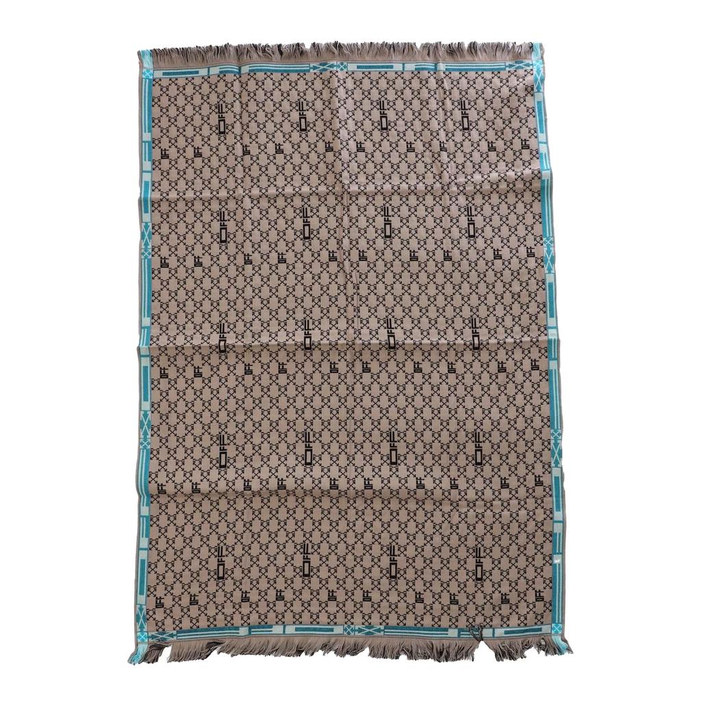 Off White Monogram Blanket