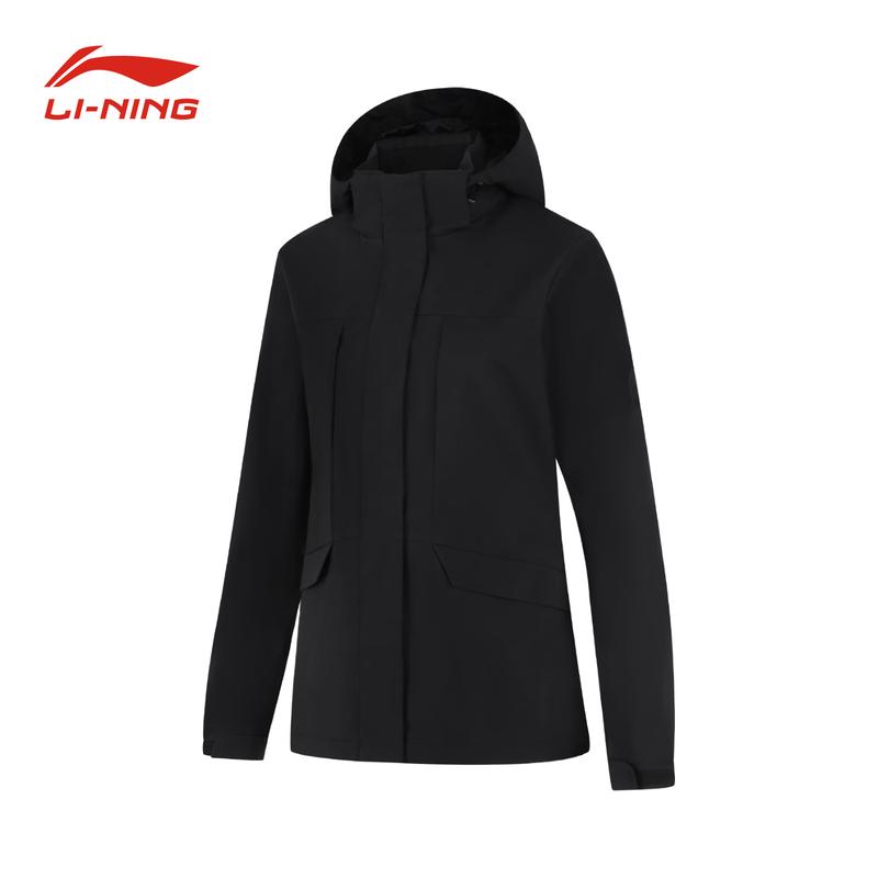 Li-Ning Unisex Water-Repellent Hooded Windbreaker Jacket