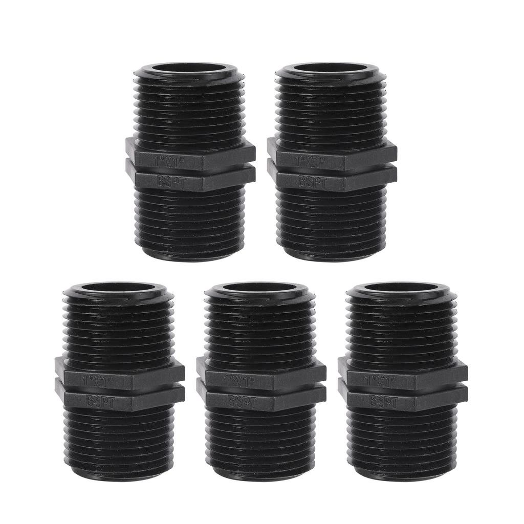 BSP Male Equal Adapter 1/2"3/4" 1"-2.5" Garden Irrigation Water Fitting Hose Barb to Pipe Fittings Aquarium Fish Tank Fittings