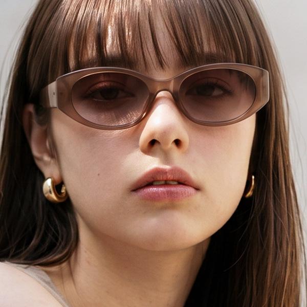 Adije Izelle (Mocha-Brown) Rv1049 Men'S & Women'S Sunglasses Uv Protection