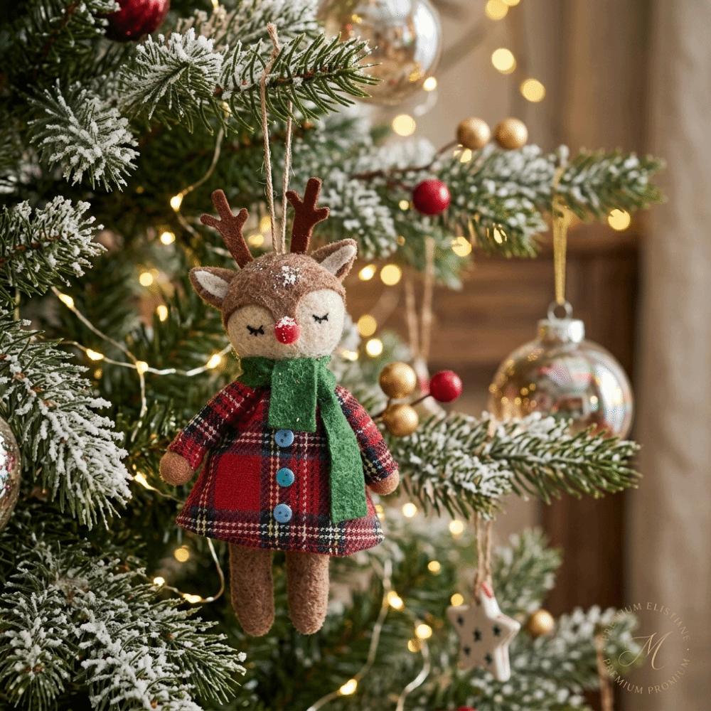 Creative Christmas Tree Decorations Durable Christmas Tree Hanging Pendant Craft Ornament