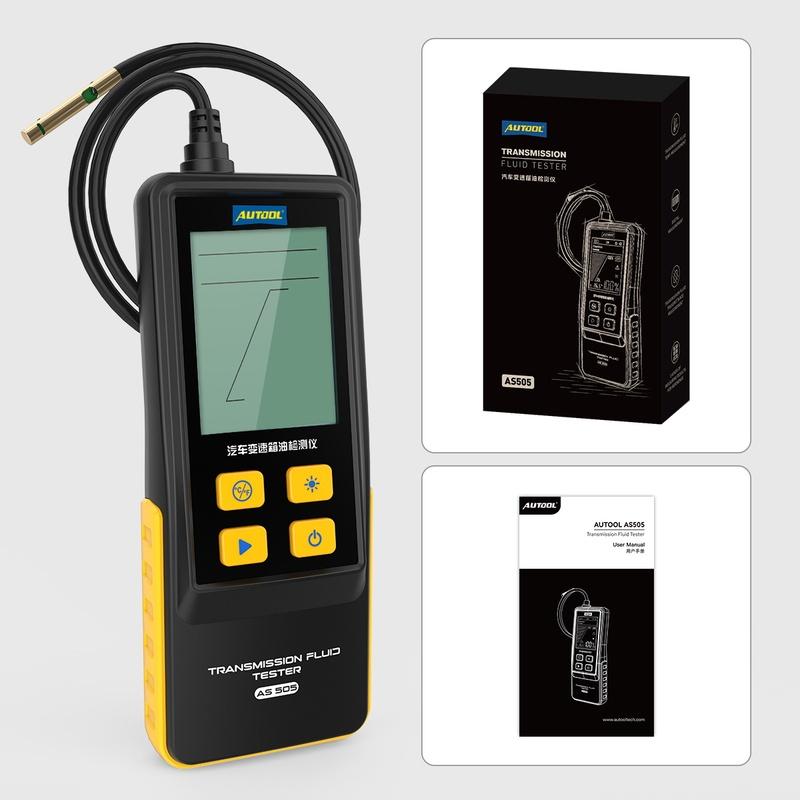 AUTOOL AS505 Exchanger Transmission Oil Tester with Display Transmission Oil Tester Digital Tool Car ATF Exchanger Transmission
