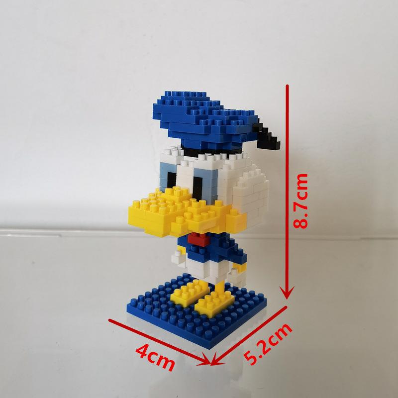 Cute Granular Building Blocks, Mickey, Minnie, Duck, And Goofy Building Block Assembly Toys, Suitable For Boys And Girls