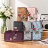 Skeleton Hand Wine Glass Printed Long Wallet Fashion Forever Multicard Slot Casual Purse