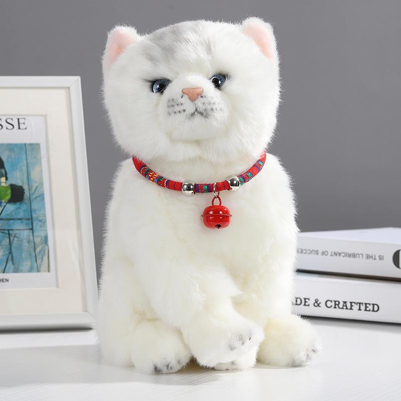 

Pet Collar Colored Collar Cat Dog Bell Necklace Adjustable Dog Collar Soft and Comfortable S красный