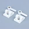 1 Set Landing Gear Front Wheel Steering Steering Arms+Mounts Suitable For Rc Fixed Wing Aircrafts Diy Parts