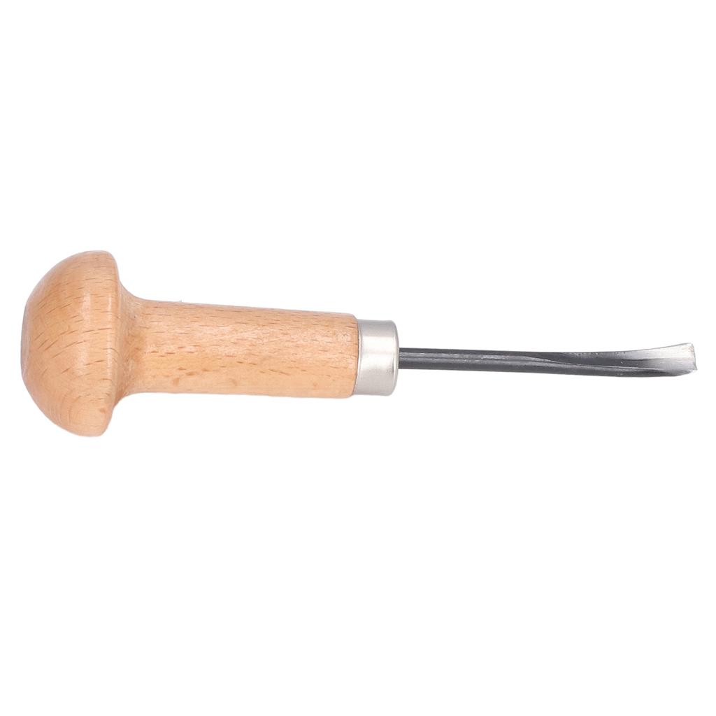 Wood Carving Chisel Gouge Cutting Knife Tool Beech Handle Steel Blade for Woodworking