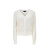 Veromoda Soft Embroidered V-Neck Knit Cardigan