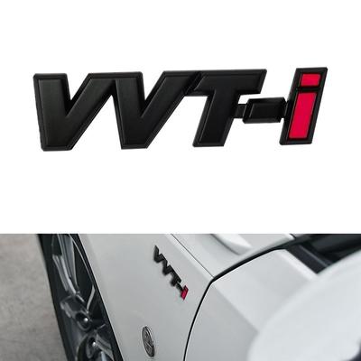 Etiqueta engomada de la insignia del emblema de la puerta lateral del guardabarros trasero del coche con logotipo 3D VVT-i