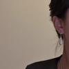 Niche Textured Water Drop Earrings Fashion Personality Affordable Dainty Durable Alloy Colorfast Women's Gift Daily Earrings