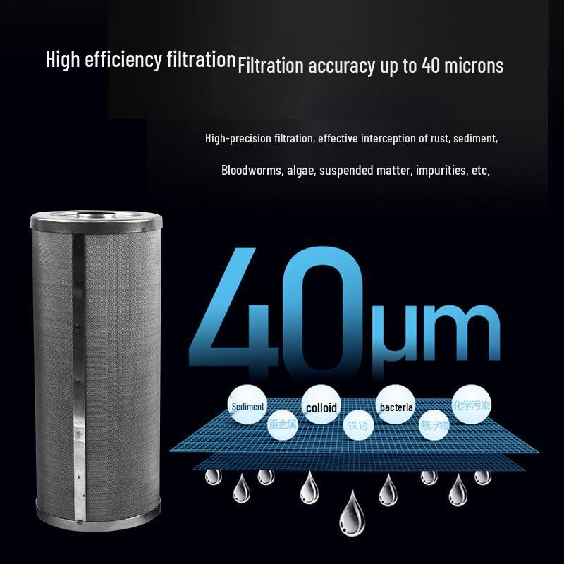 Inteligentní celodomácí čistič vody z nerezové oceli 304