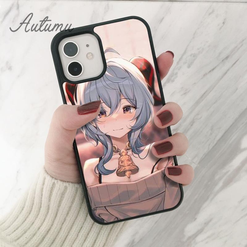Genshin Impact GanYu Phone Case for iPhone 11 12 13 14 Pro Max Mini X XR XS SE 2020 6S 7 8 Plus Samsung Galaxy S21 S22 Shell