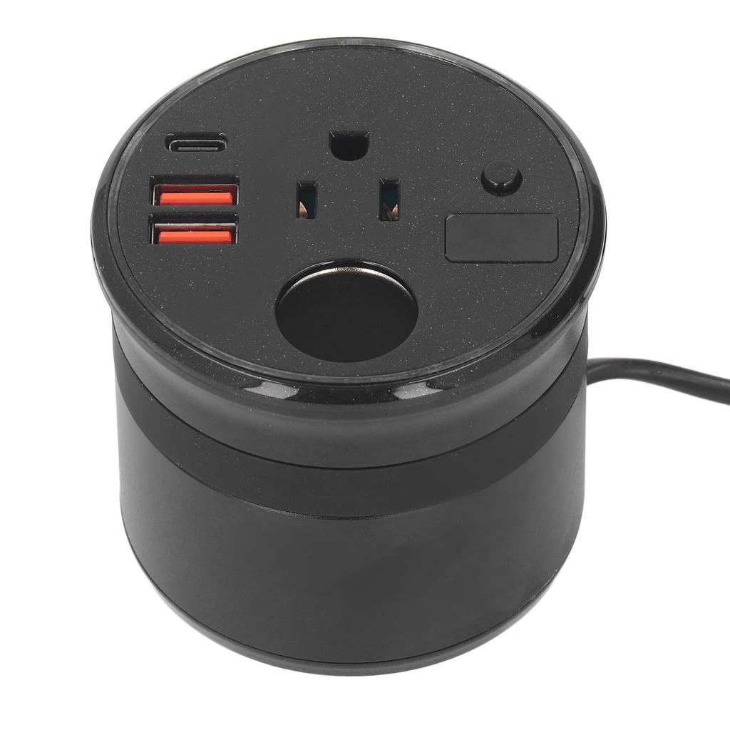 Power Inverter DC 12V To AC 110V Modified Sine Wave Car Plug Adapter Outlet Converter with US Outlet