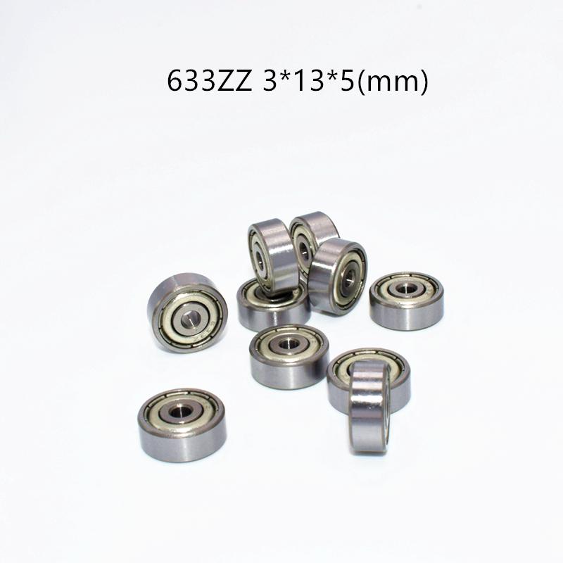 

633ZZ 10 шт. Металлический герметичный подшипник 3*13*5(мм)