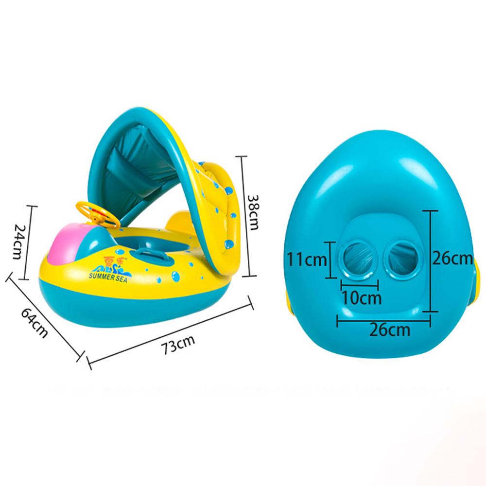 Buy Baby Inflatable Swimming Ring Kids Summer Swimming Pool Swan Swim