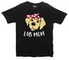 Cute Labrador Lab Mom Printed T-Shirt Mothers Day Gift, Dogs, Labrador