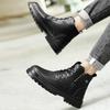 Hot selling autumn and winter men's boots New trendy design style Leisure Business Daily Office Outdoor motorcycle men's shoes
