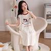 Girls Modals Sleep Dress Thin Nightgown Kids 3-8 Years Cartoon Princess Style Soft Comfortable Home Wear
