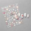 Shell Starfish Shell Nail Stickers Cute Starfish Decorative Stickers For Nails Diy 5D Self Adhesive Summer Manicure Decals