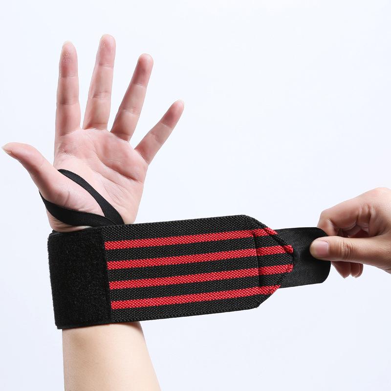

Unisex Fitness Compression Wrist Support Strap for Weightlifting красный