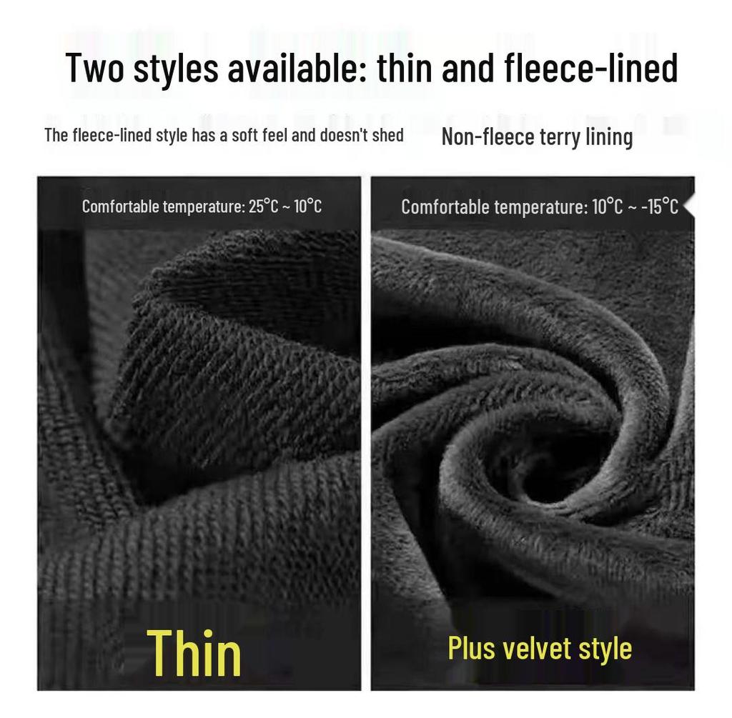 Trendiger Hoodie für Herren mit Samtfutter: Warmer Langarm für Herbst/Winter