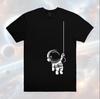 Astronaut T-Shirt | Minimalist Cosmic Astronomy Line Art Graphic Tee