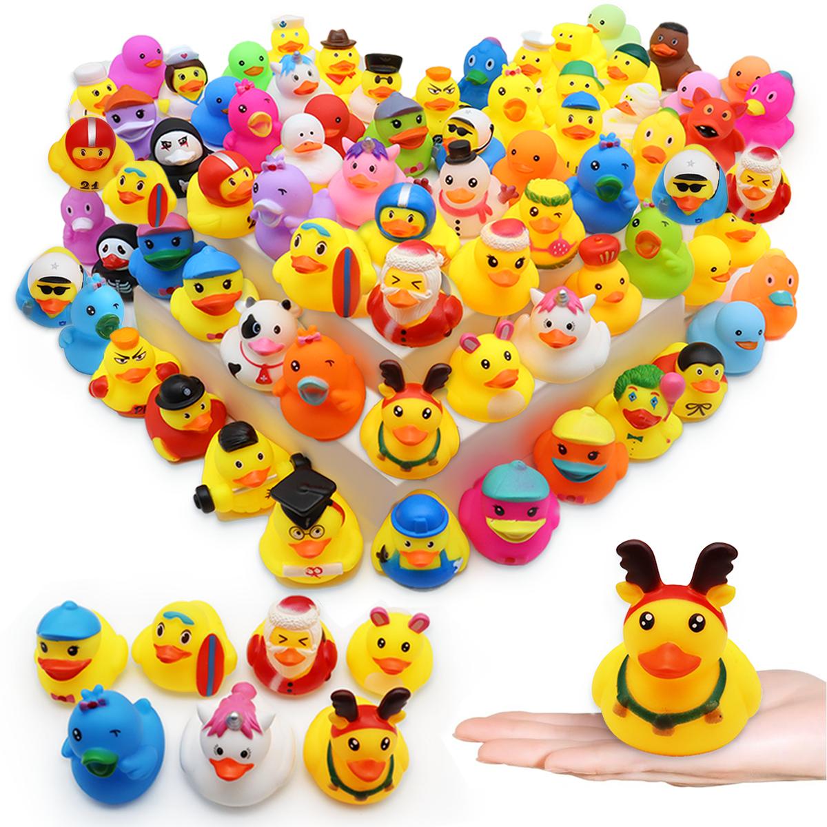 Interesting Toys Fun Rubber Duck Swimming Pool Bathroom Toy, Floating Toy, Suitable For Swimming Pools And Beaches, Suitable For Birthday Gifts