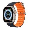 Ремешок из двухцветного силикона Apple Marine для часов 8/7/SE/Ultra Sports
