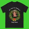 Lady Diana Christmas Mens T-Shirt Womens Tops Tees