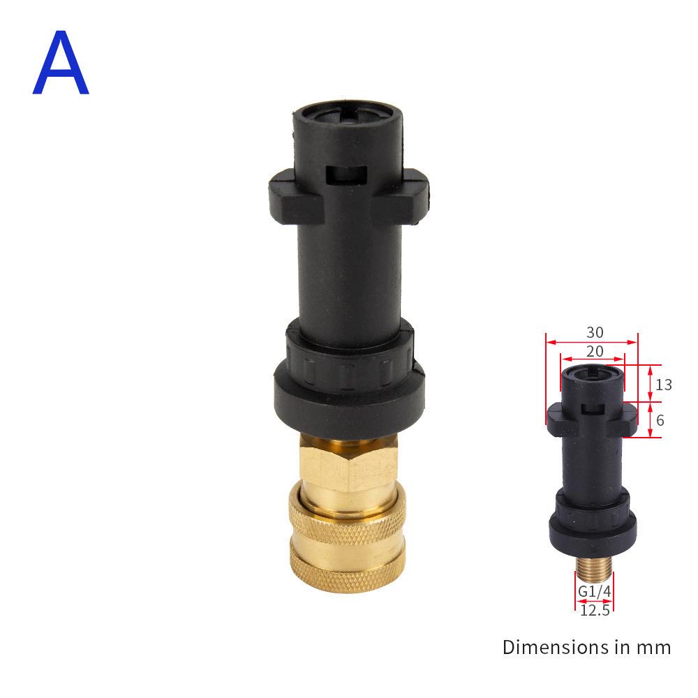 Cross-border Multi-functional Car Wash High-Pressure Water Gun with Adjustable Five-in-One Straight Fan Nozzle